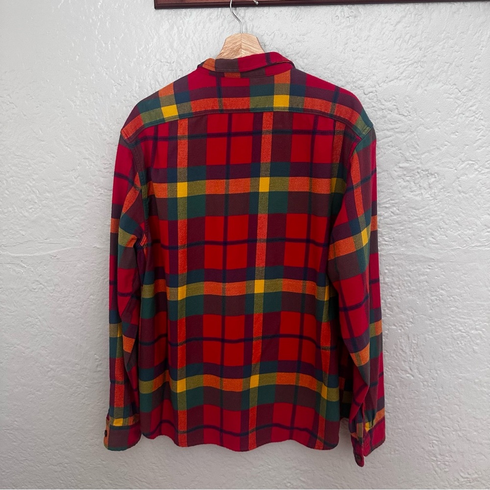 Midweight flannel workshirt in regenerative cotton - Picture 6 of 9